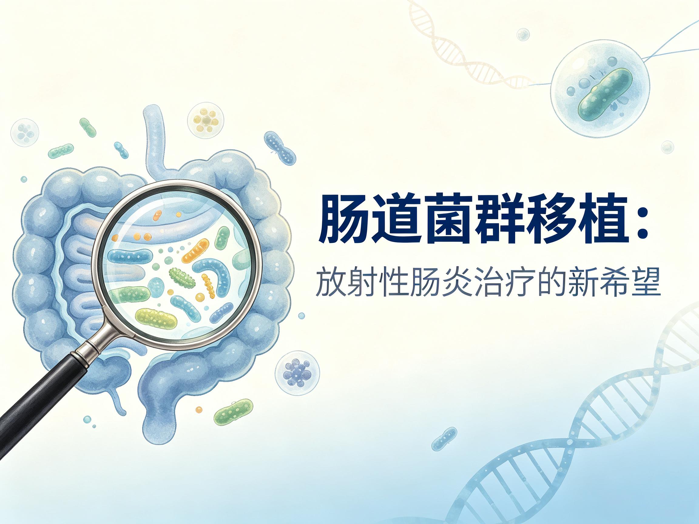 孝感市|第3期 肠道菌群移植：放射性肠炎治疗的新希望